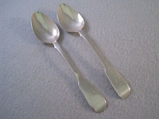 2 Sterling Silver Teaspoons By Savage Canada Canadian photo