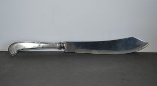 Webster Sterling Silver Handle Carving Knife Serving Piece 11 