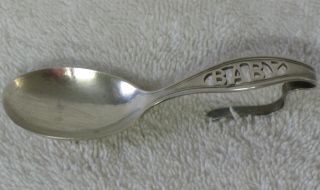 Watrous Mfg Company Sterling Silver Baby Spoon Baby photo