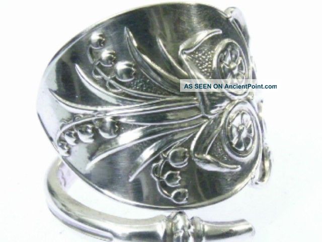 Gorham Lily Of The Valley Sterling Ring 1870 Very Rare Other photo
