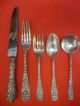 Baltimore Rose By Schofield Sterling Silver Flatware Set Service No Mono Dinner Other photo 2