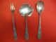Baltimore Rose By Schofield Sterling Silver Flatware Set Service No Mono Dinner Other photo 5