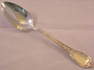 Koch & Bergfeld Sterling Silver Tablespoon Or Serving Spoon Tongs Rokoko photo