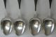 James Edgar Brinsmaid Antique Coin Silver Teaspoon Burlington Vt Set Of 4 Other photo 1