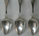 B.  & M.  M.  Swan Antique Coin Silver Teaspoon Set Of 6 Augusta Maine 1840 - 1865 Other photo 2