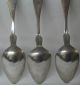 B.  & M.  M.  Swan Antique Coin Silver Teaspoon Set Of 6 Augusta Maine 1840 - 1865 Other photo 5