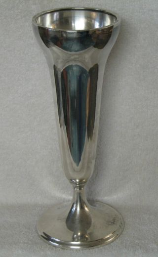 Watson Company Antique Sterling Silver Trumpet Vase Flower No Mono photo