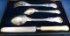 French Sterling 4 Piece Boxed Travel Flatware Set - Paris Other photo 2