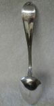 N Harding & Company Antique Coin Silver Tablespoon Serving Spoon Grasshopper Other photo 2