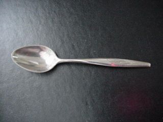 Sterling Silver Demitasse Spoon Signet Plain By Kirk photo