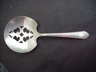 Sterling Silver Bon Bon Spoon William & Mary By Lunt photo