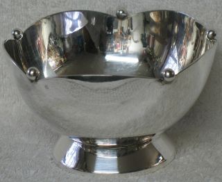 Currier And Roby Art Deco Sterling Silver Bowl Dish photo