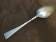 Hanovarian Table Spoon Sterling Silver Made In London 1767 Maker W I Other photo 2