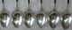 A G Peck Antique Coin Silver Teaspoon Set Of 6 Ohio Fiddle Other photo 1