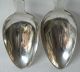 Henry Hudson Louisville Ky 1841 - 1855 Antique Coin Silver Tablespoon Set Of 2 Other photo 1