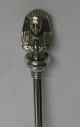 Gorham Sphinx Sterling Silver Slotted Serving Spoon 3 - D Figural Egyptian Isis Other photo 2