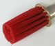 Webster Sterling Silver Clothes Brush Red Bristles No Mono Other photo 2