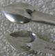 Merrill Shops Sterling Silver Arts & Crafts Sugar Tongs Wishbone Heart Other photo 7