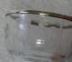 G.  H.  French & Co Sterling Silver Rim Floral Etched Glass Salt Cellar 1920 - 1935 Other photo 4