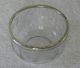 G.  H.  French & Co Sterling Silver Rim Floral Etched Glass Salt Cellar 1920 - 1935 Other photo 5