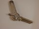 Vintage Sterling Silver Key Case By James E Blake Co Attleboro W/blank Key Other photo 6