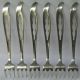 Gorham No 37 Sf Sterling Silver Cocktail Oyster Seafood Fork Set Of 6 Pierced Other photo 5