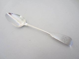 Irish Sterling Silver Spoon. . .  Dublin 1814. . .  No.  2. . . photo