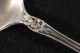 Sterling Silver Souvenir Miniature Spoon Juneau Alaska Floral Embellishment Other photo 4