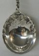 Whiting Peony No.  26 Sterling Silver Sugar Spoon Twisted Handle Aesthetic Other photo 1