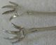 Watson Sterling Silver Sugar Tongs Pierced Handle Other photo 1