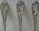 William Gale And Son Mayflower Antique Coin Silver Teaspoons 5 7/8 