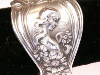 Unger He Loves Me Sterling Spoon Ring Rare Sz 8 - 12 photo