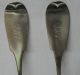 J Seymour & Co American Coin Silver Tablespoon Serving Spoon Set Of 2 Ny Other photo 2