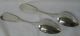 J Seymour & Co American Coin Silver Tablespoon Serving Spoon Set Of 2 Ny Other photo 4