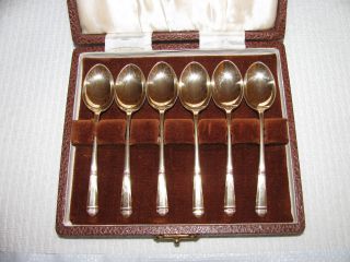 Sterling Silver Coffee Spoon Box photo