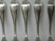 Crosby Morse & Foss Solid Sterling Silver Fork Beaded Set Of 5 Other photo 4