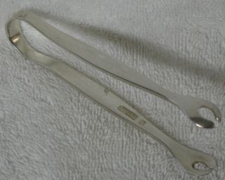Contour Towle Sterling Silver Sugar Tongs photo