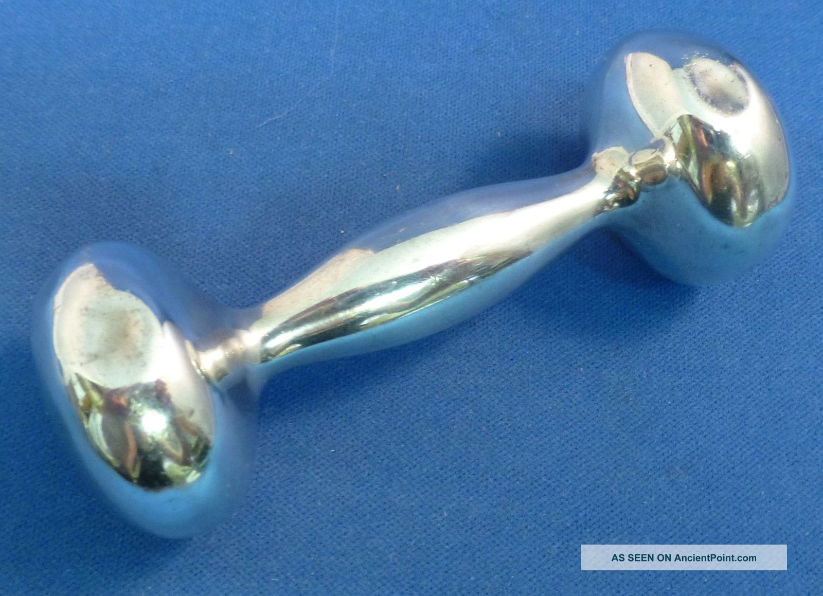 Frank Whiting Sterling Bar Bell Baby Rattle Other photo