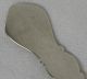 J W Sterling Silver Master Salt Condiment Spoon London,  Circa 1851 Other photo 5