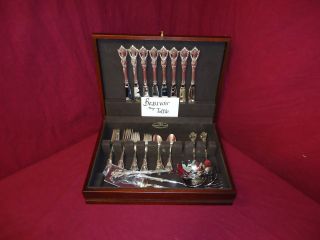 Beauvoir By Tuttle Sterling Silver Flatware Set Service Dinner Size 37 Pieces photo