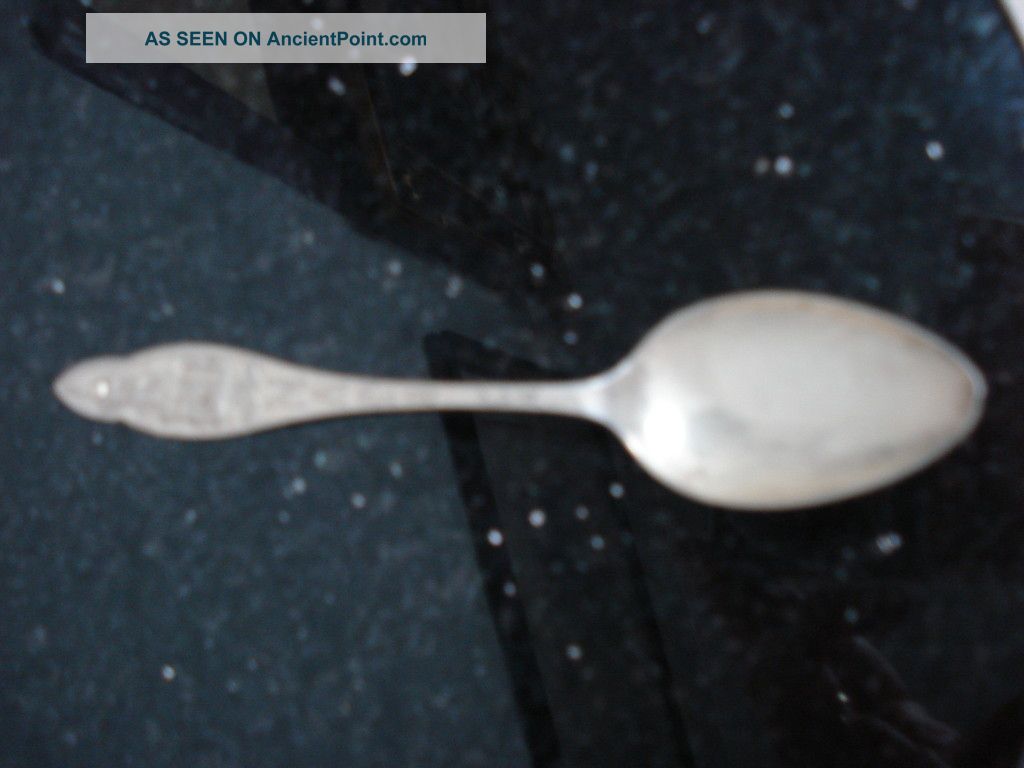 Sterling Silver Napa Ca County Court Domed House Spoon Other photo