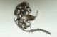 Vintage Sterling Silver Flower Brooch Mid - 1900 ' S Other photo 1