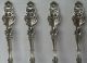 Lily Whiting Sterling Silver Teaspoon 5 ¾”l Set Of 4 C.  1902 Heavy Mks Other photo 6