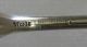 Wood & Hughes Cashmere Sterling Silver Fluted Berry Spoon C.  1878 Bright Cut Other photo 6