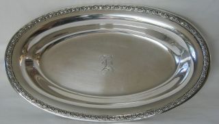 Prelude International Sterling Silver Bread Tray photo