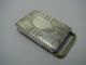 A Sterling Silver Belt Buckle By H.  W.  K.  Co.  Usa Ca1940s Rare Other photo 1