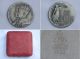 English Cased Solid Silver Coronation Medal Of King George Vi 1937, Other photo 1