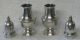 Sterling Salt And Pepper Shaker Set Of 2 Caster R T H No Mono Other photo 2