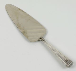 Vintage Marked Sterling Silver Handled Pie Server,  W Co (arrow) photo