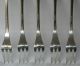 Kirk King Sterling Silver Cocktail Seafood Oyster Fork Set Of 5 Other photo 4